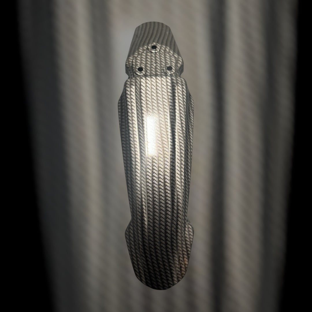 FRONT FENDER/ LOOSE WEAVE CARBON