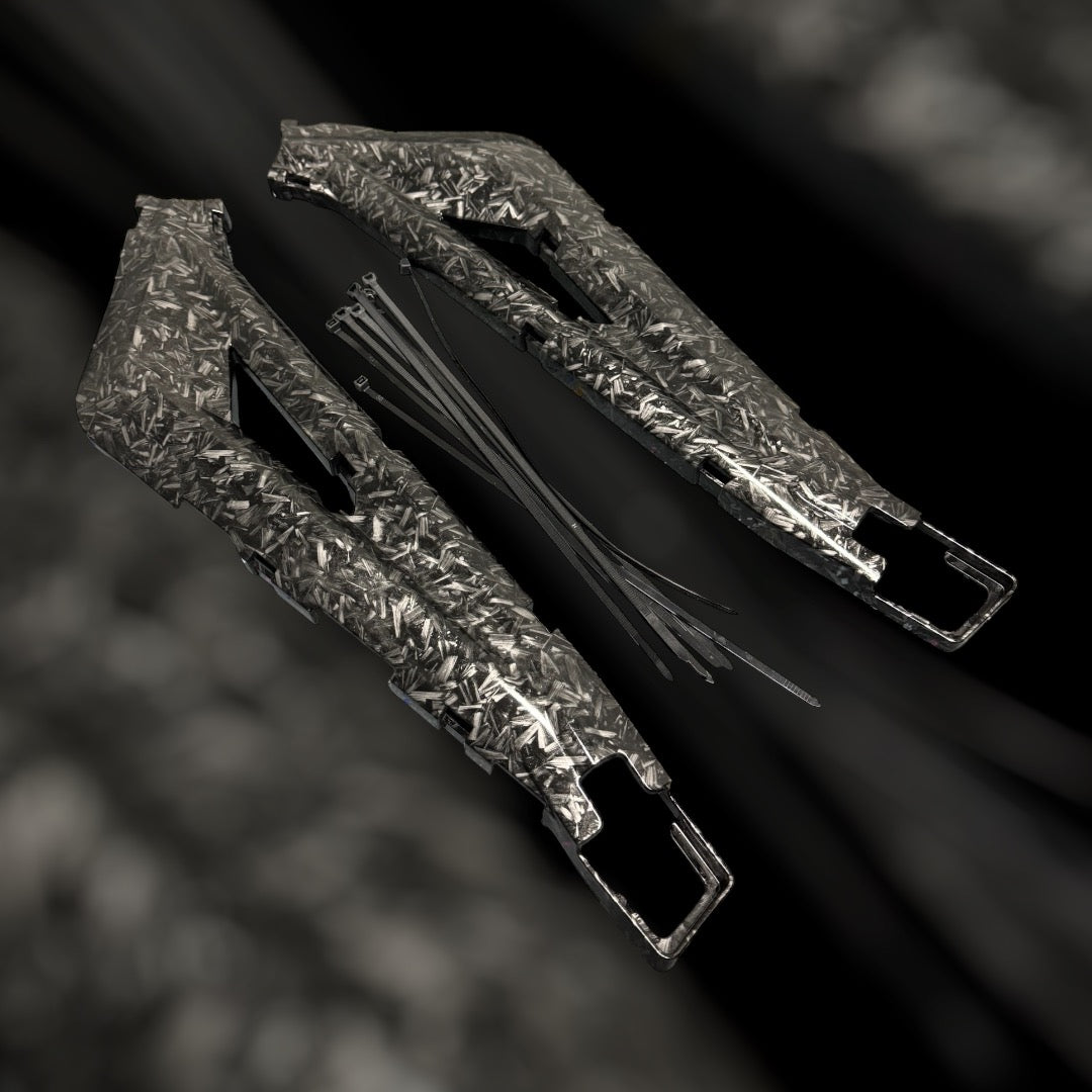 SWING ARM COVERS/ FORGED CARBON