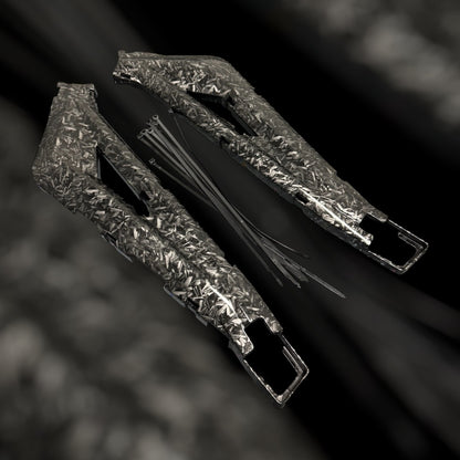 SWING ARM COVERS/ FORGED CARBON